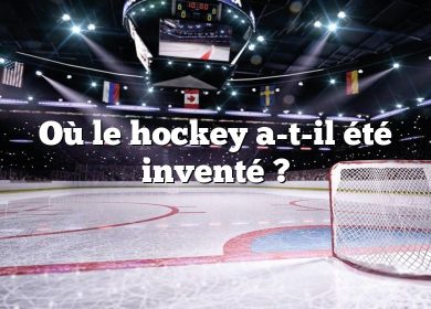 Où le hockey a-t-il été inventé ?